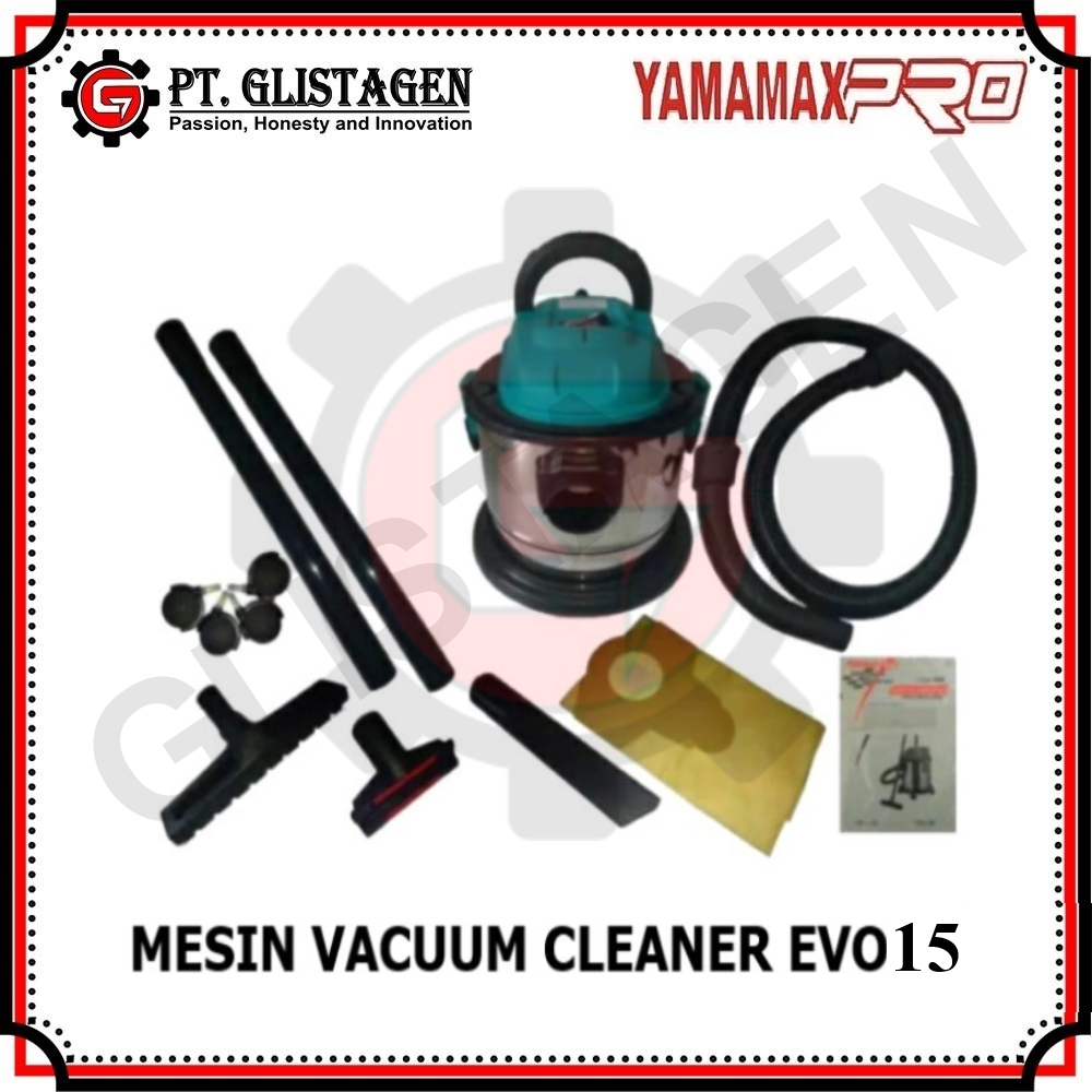 Yamamax Pro EVO-15L 3in1 Vacum Cleaner YAMAMAX EVO-15Liter 3 in 1 ( Basah, Kering, Tiup )