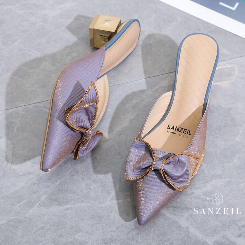 SG0055 syafniegalery Sanzeil Rose Original Brand sepatu heels import