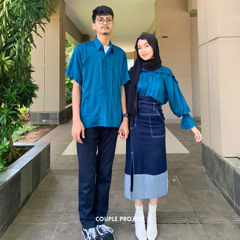 COMFY COUPLE SET BAJU COUPLE PASANGAN/ KEMEJA COUPLE PASANGAN BY COUPLE PROJECT