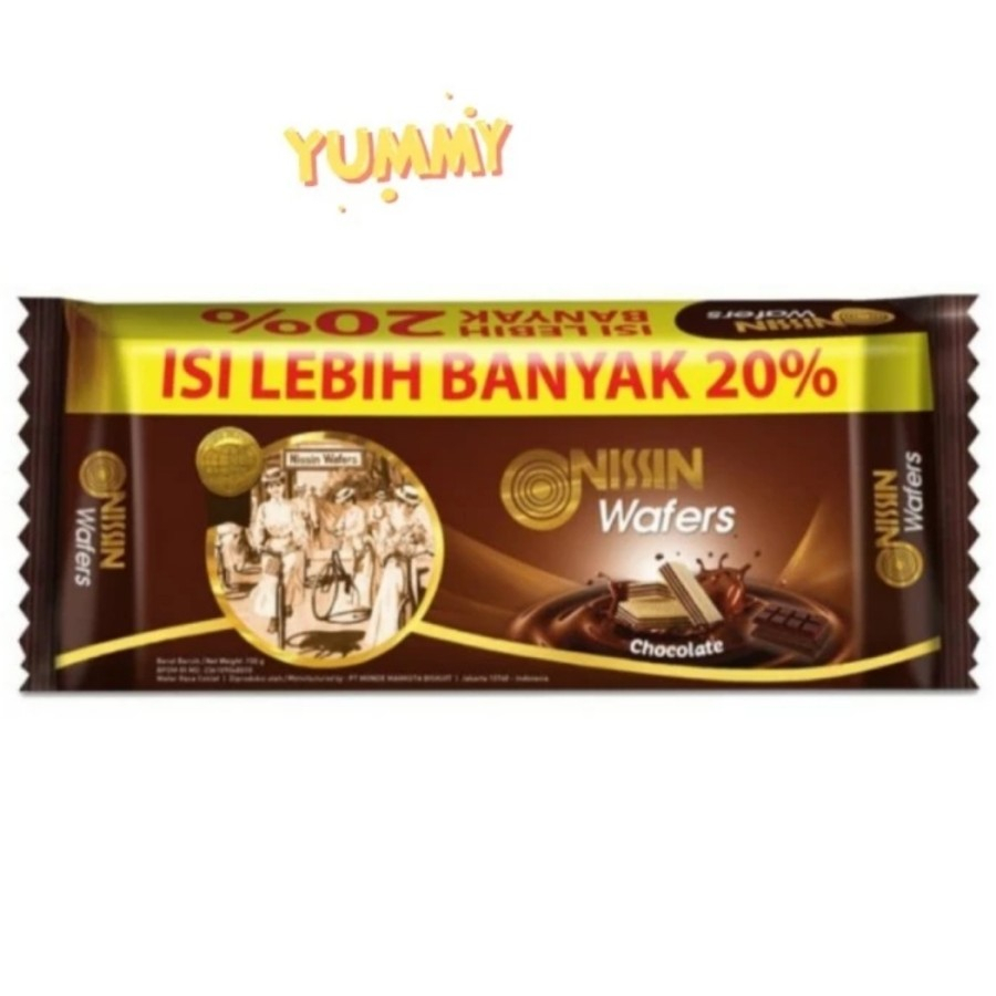 

Nissin Wafer Coklat Chocolate 110 Gram