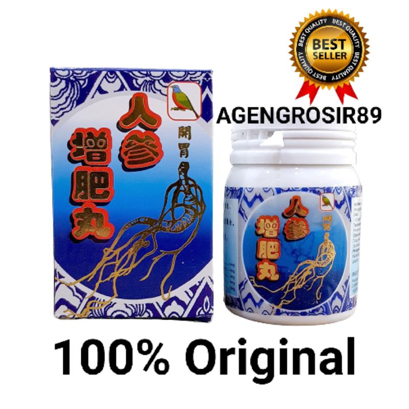 Jual Ren shen zhen fei wan ginseng biru Shopee Indonesia