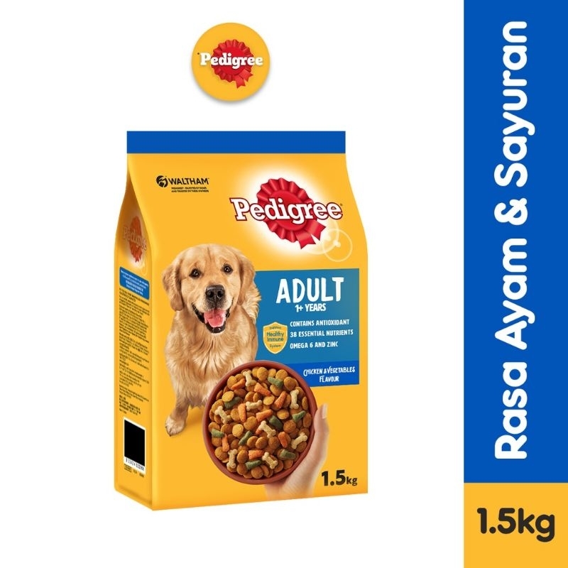 PEDIGREE Adult Chicken &amp; Vegetables 1,5kg Fresh Pack