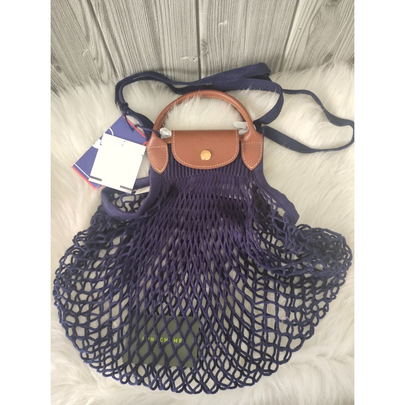 Tas Longchamp Original Medium Filet Shopper Bag