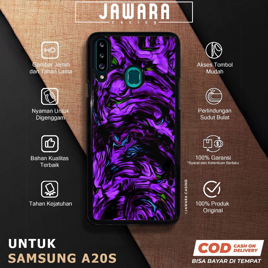 Case Samsung A20S Case Hp Samsung A20S Premium Glossy Jawara Casing [ABST] Casing Hp Samsung A20S Ae