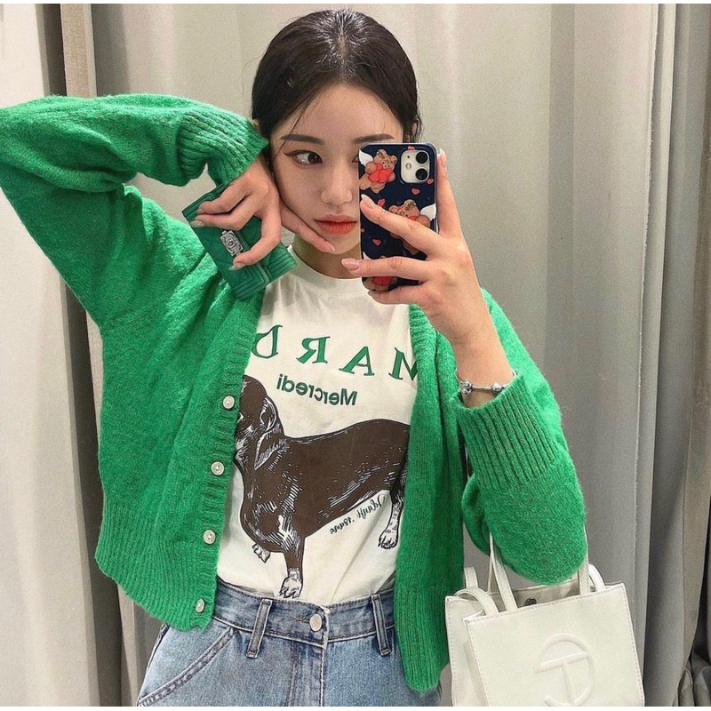 MARDI DOGGY KOREA - PASANGAN FAMILY KELUARGA AYAH ANAK KIDS KAOS TSHIRT OVERSIZE KNIT SETELAN JUMBO 