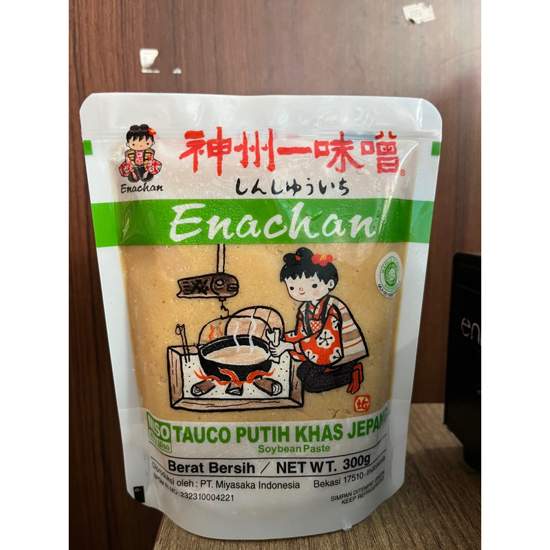 

Enachan Miso/Tauco Putih Khas Jepang/Soybean Paste 300Gr