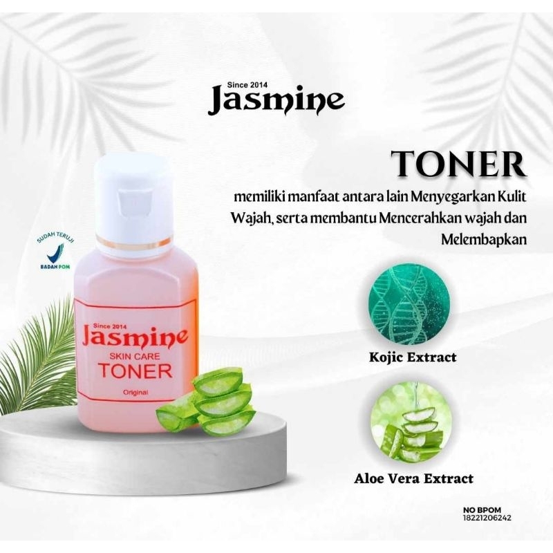 Jasmine toner pengelupasan BPOM