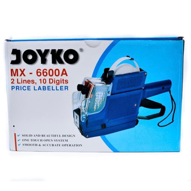 

ALAT MESIN LABEL HARGA JOYKO MX-6600A 2 BARIS PRICE LABELLER JOYKO