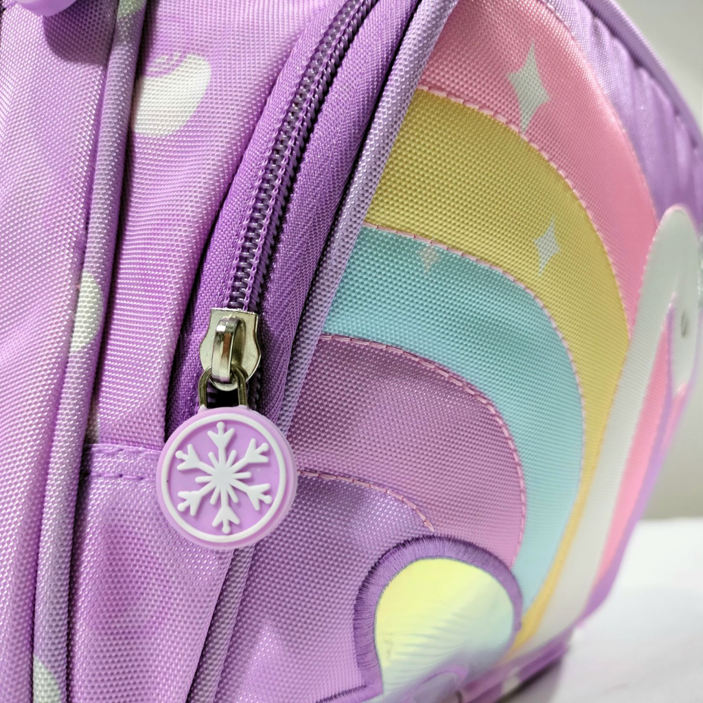 Ransel Sekolah Import Tas Anak Perempuan Cewek SD Rainbow Cantik Ukuran Besar 198