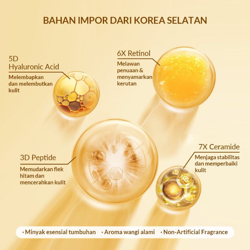 Bioaqua 6X Gentle-A Retinal Anti Aging Cream Retinol