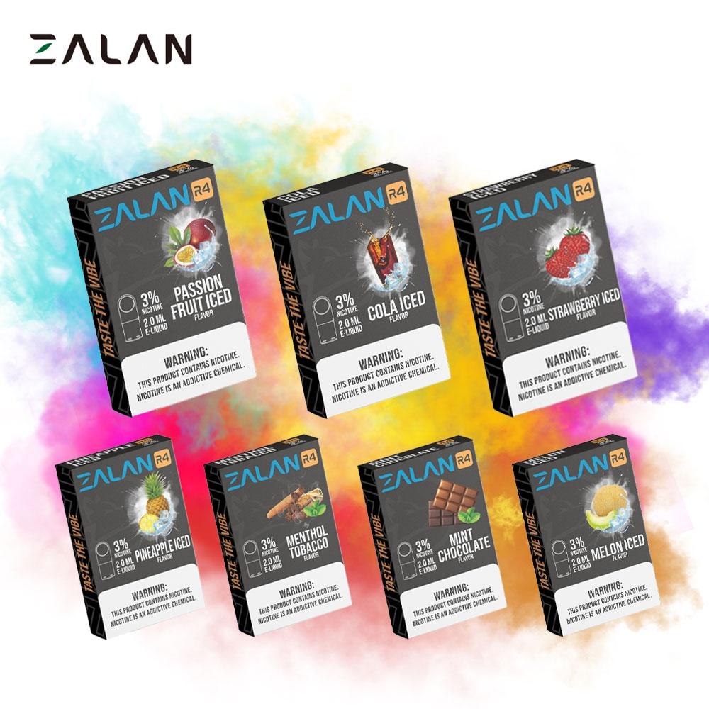 [RELX Pod]ZALAN Pod Compatible RELX Infinity &amp; Essential &amp; Phantom - All Flavours∣1 Pack Isi 1 Pod