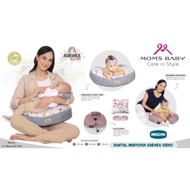 Moms Baby Bantal Menyusui Aurora Series