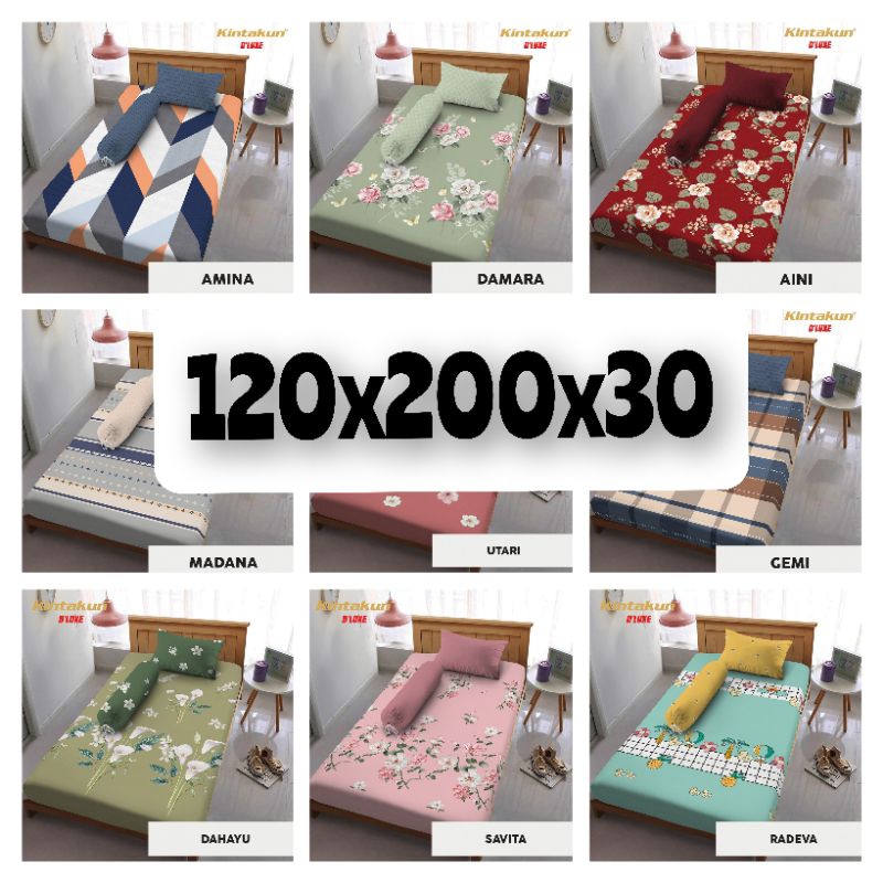 SPREI KINTAKUN TINGGI 30 CM 120X200 / SPREI KINTAKUN 120X200 TINGGI 30CM