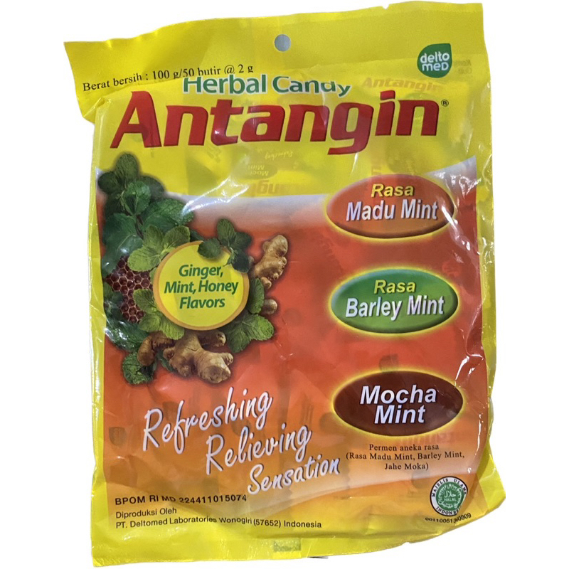 ANTANGIN PERMEN HERBAL SAK BESAR ISI 200 DAN SAK KECIL ISI 50
