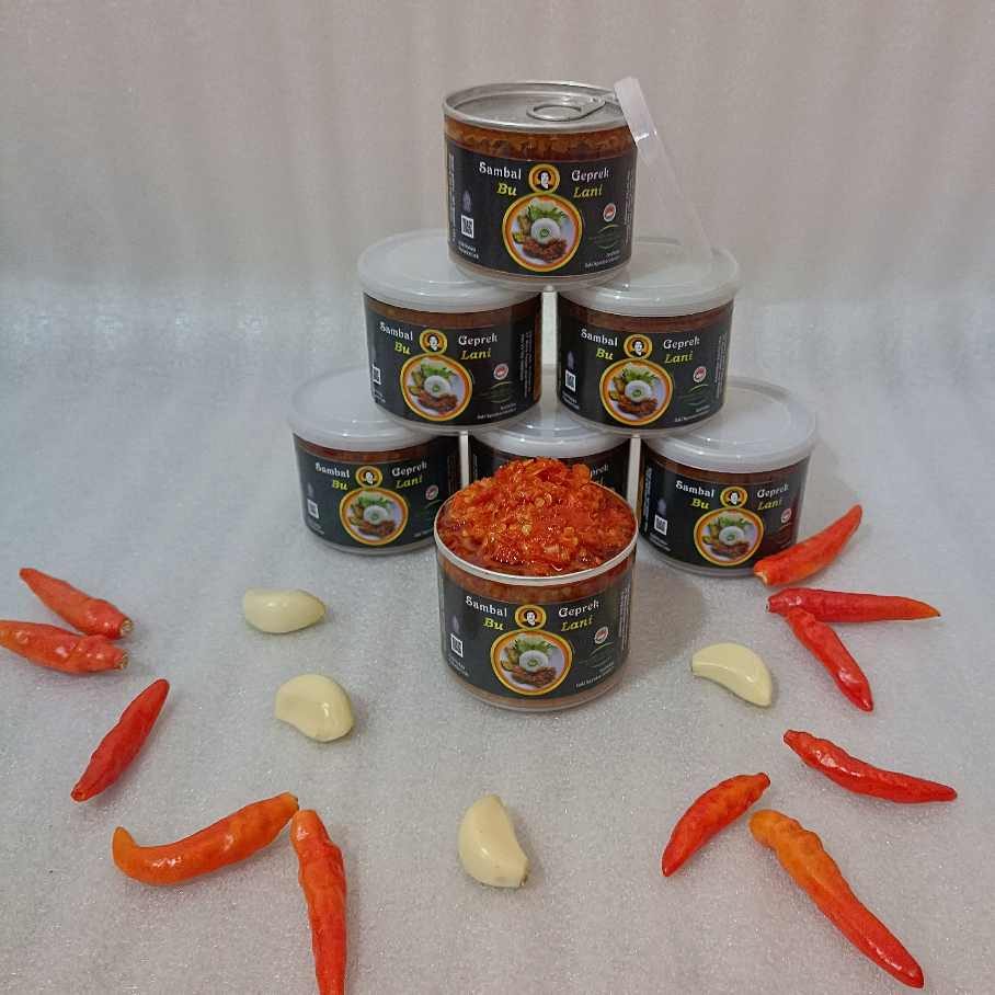 

Bu Lani Sambal Geprek Jar Kaleng 155gr