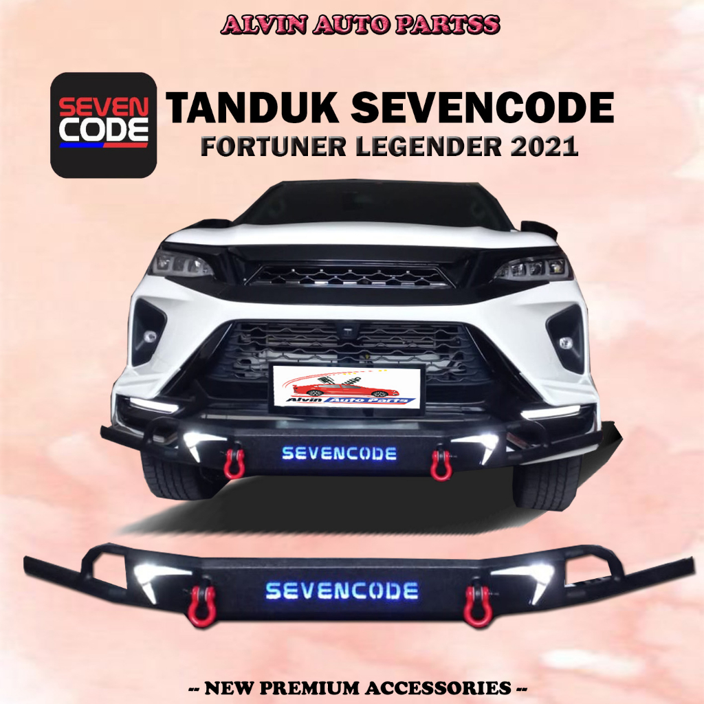 PENGAMAN BUMPER DEPAN FORTUNER LEGENDER 2021 - TANDUK FORTUNER GR SPORT 2021