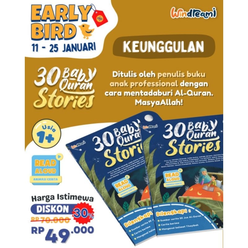 30 baby quran stories
