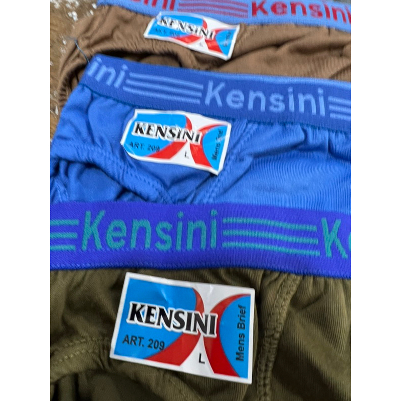 (6pcs) CD celana dalam pria dewasa karet boxer KENSINI 209 termurah