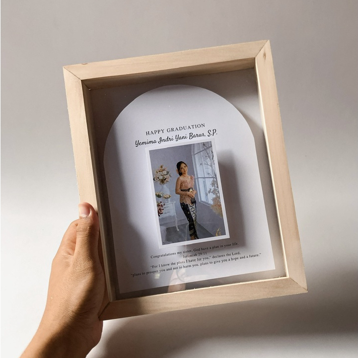 NAIA | Photo in Frame, Pop Up Frame, Wedding Gift, Custom Frame