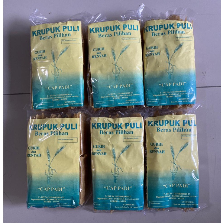 

Krupuk Puli Beras Pilihan Cap Padi
