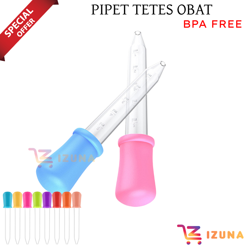 [IZUNA]PIPET TETES OBAT BAYI ANAK UKURAN 5ML / ALAT TETES OBAT / PIPET DROP OBAT / PIPET TETES OBAT / PIPET OBAT BAYI / ALAT BANTU MINUM OBAT BAYI