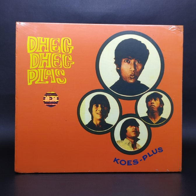 CD KOES PLUS - DHEG DHEG PLAS & LOVE SONGS WHY DO YOU LOVE ME ORIGINAL SEGEL
