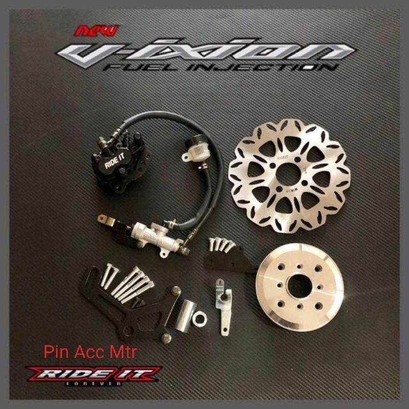 Cakram Set Belakang Original Ride it Motor Vixion Old New/Scorpio/Byson/Grand/Jupiter MX