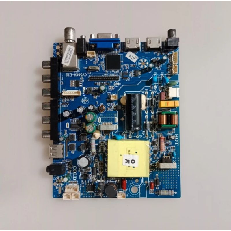 mb tv POLYTRON PLD 24T1850 mainboard modul mobo mesin tv led POLYTRON PLD 24T1850