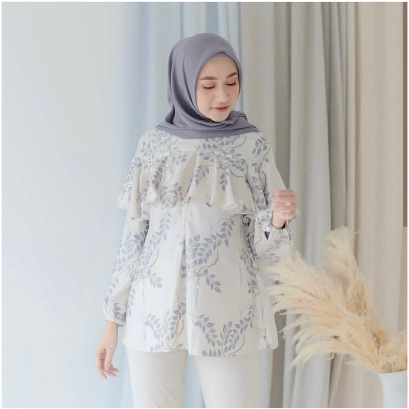 (Preloved) Dyla Blouse Wearing Klamby L Preloved wearing klamby