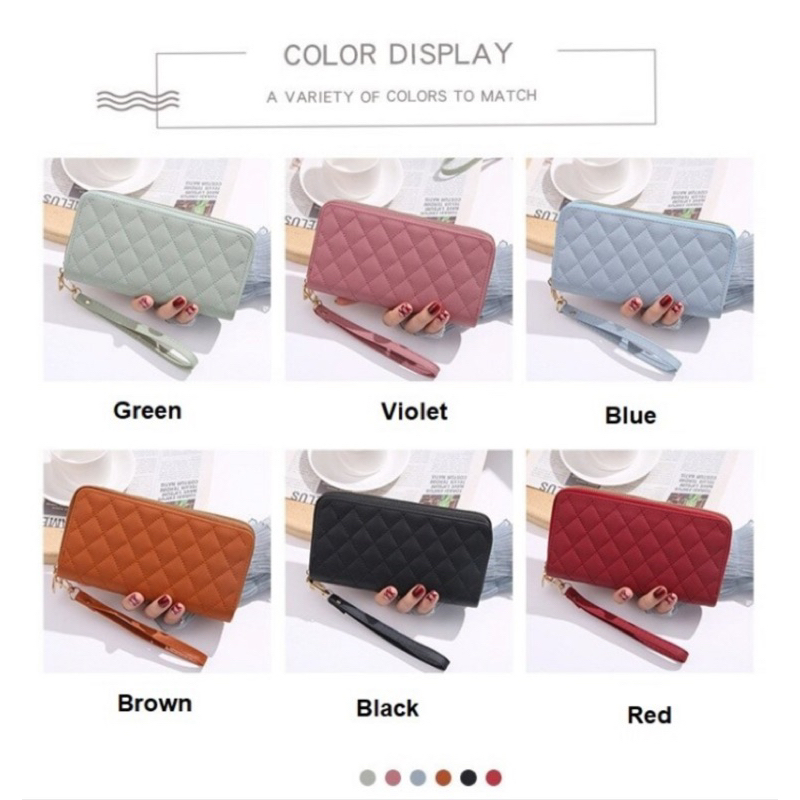 DOMPET WANITA IMPORT / DOMPET GC BRANDED PREMIUM MODEL PANJANG