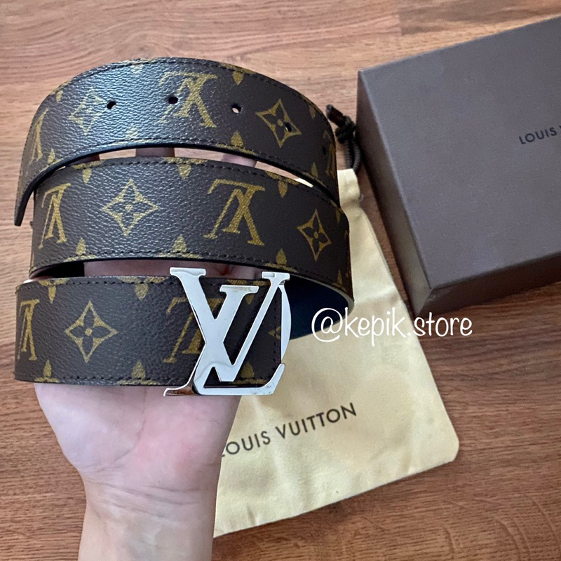 NEW SABUK PRIA LV*ITTON M9821 BELT SZ.95/38