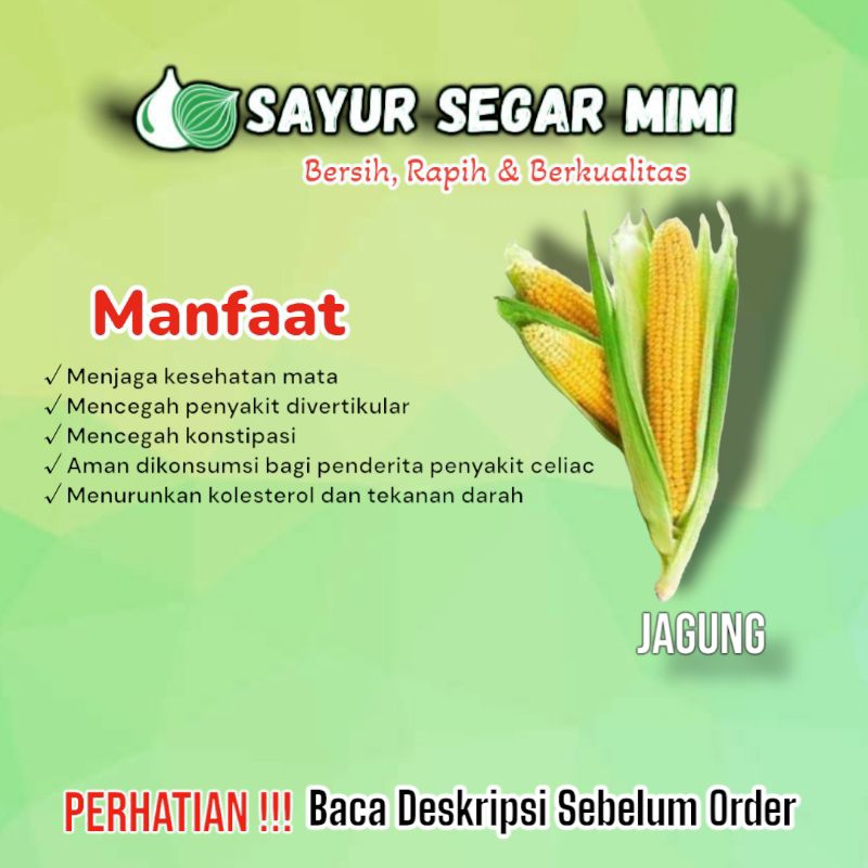 

Jagung - Sᴀʏᴜʀ Sᴇɢᴀʀ ♏ɪᴍɪ