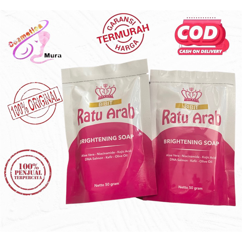 [ new ] sabun batang ratu arab bibit ratu arab sabun batang original || Ratu Arab Brightening Soap 2in1 - Sabun Ratu arab