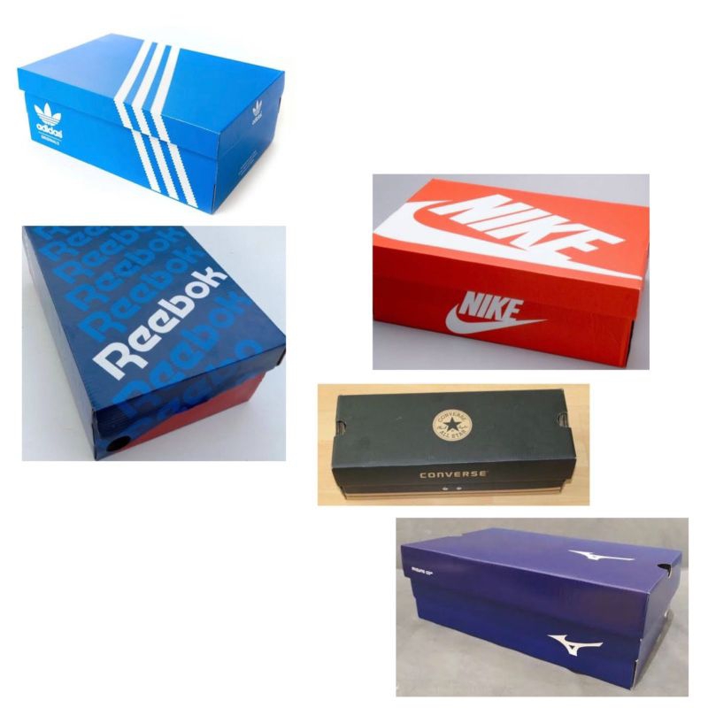 box sepatu kardus sepatu dus baru adidas innerbox minimal pembelian 5 pcs