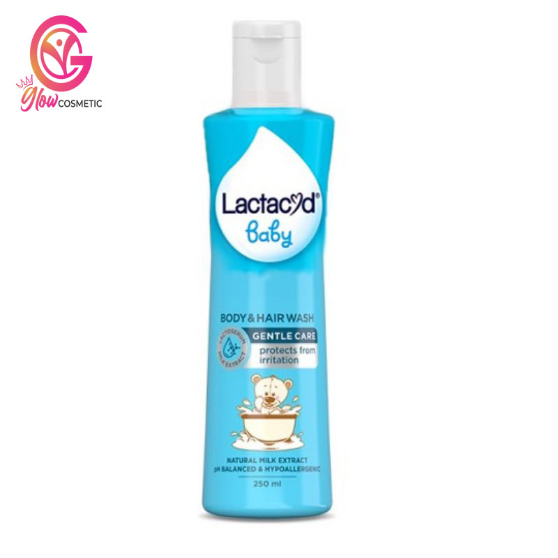 LACTACYD BABY BODY &amp; HAIR WASH 250 ML