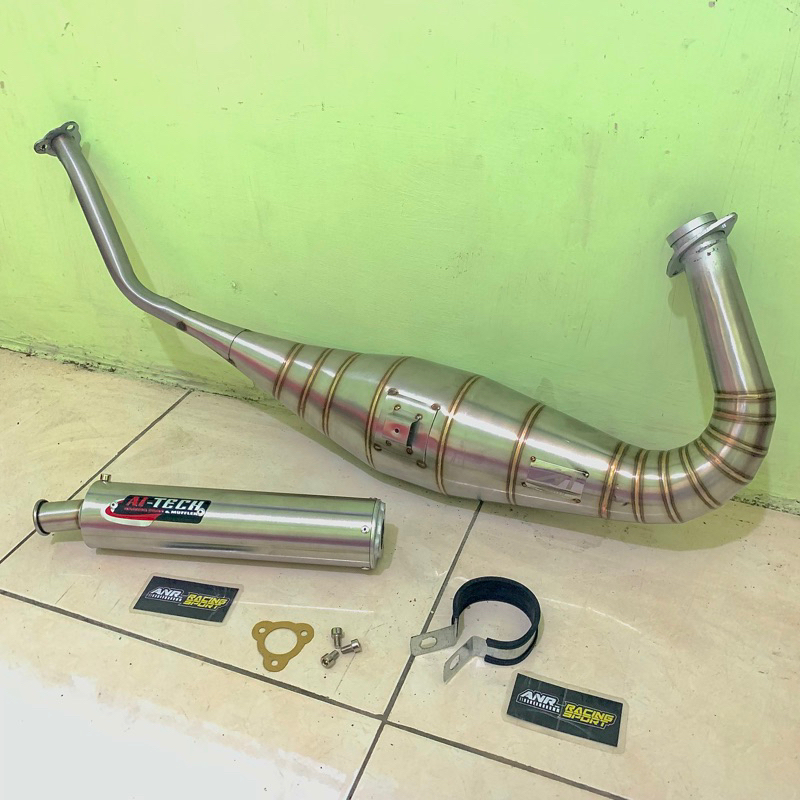 Knalpot Ninja R RR Aitech Stainless Cobra