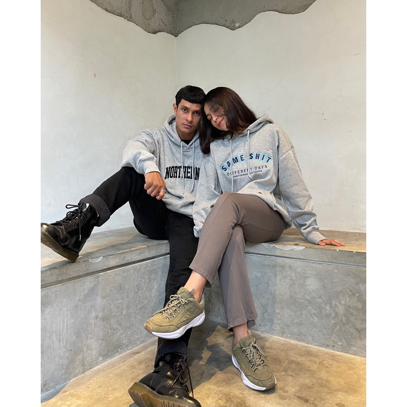 Hot Product Northernape Hoodie The Dark Series - Misty Hoodie Pria