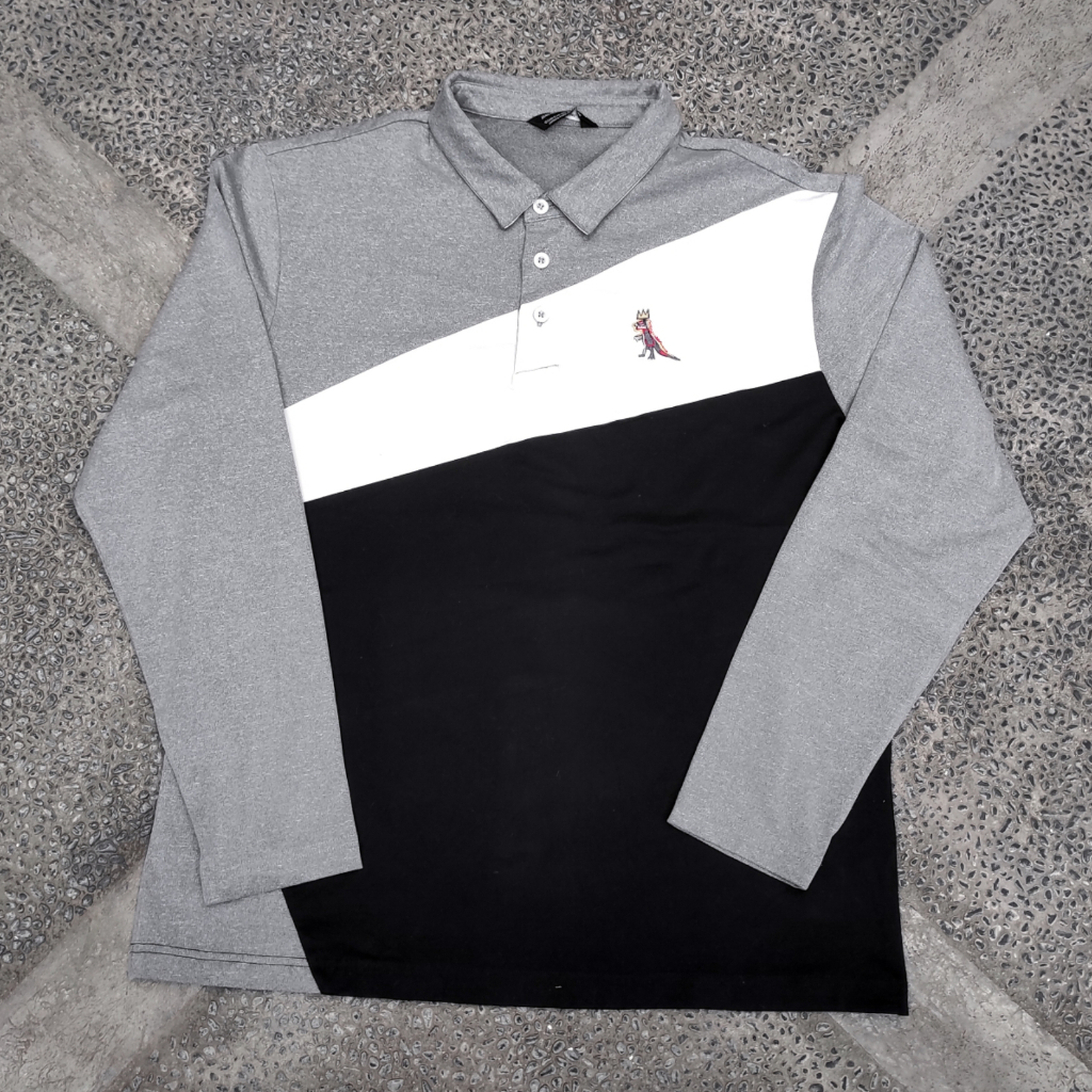 Jaket vintage celana kaos varsity sukajan hoodie crewneck second Polo Rugby Shirt JMB Jean Michael B