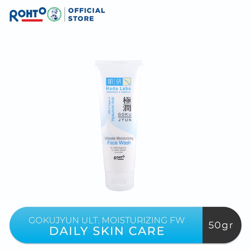 HADA LABO GOKUJYUN ULTIMATE MOISTURIZING FACE WASH 50gr