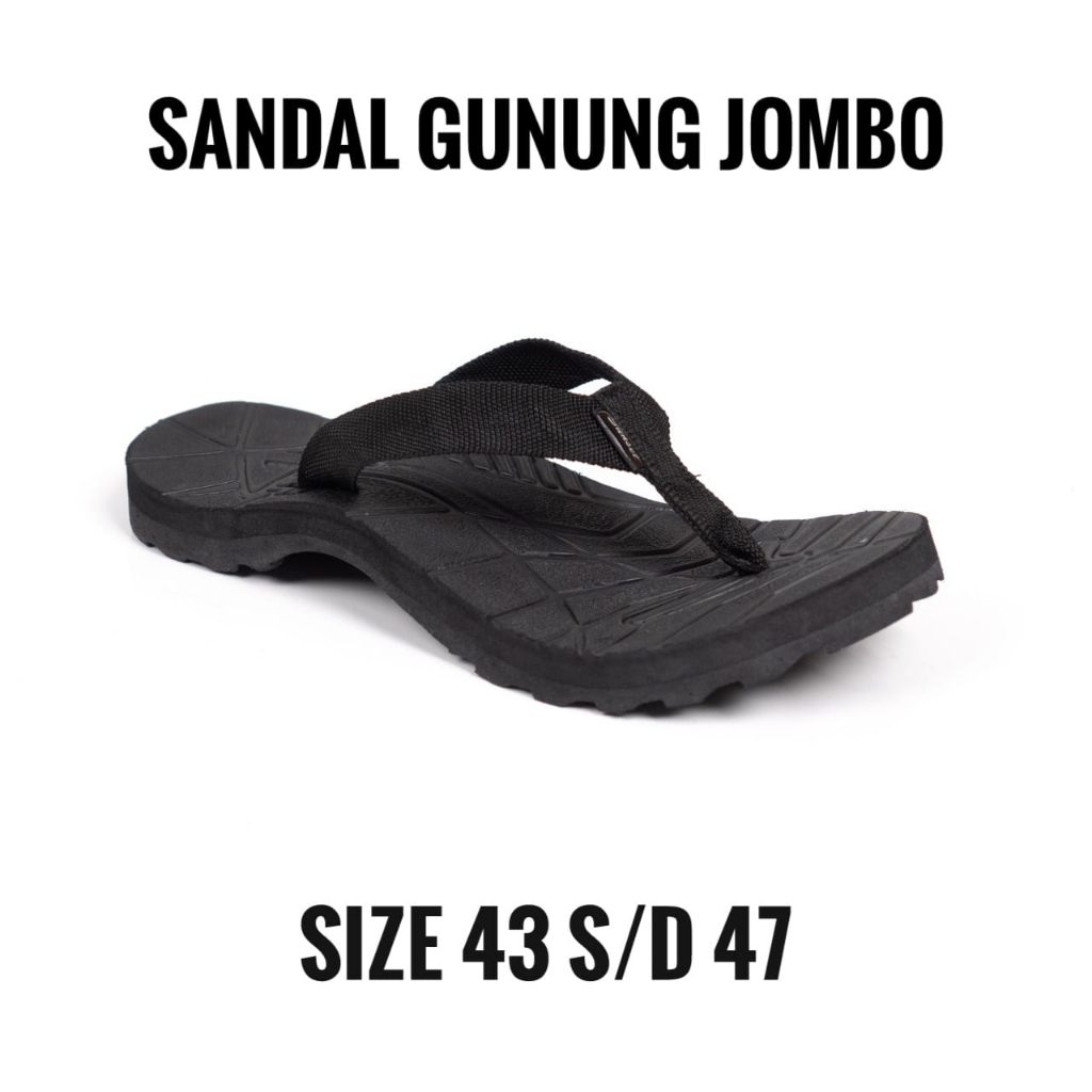 Sandal Gunung  Sendal Pria Jumbo Sandal Pria Outdoor Sandal Jepit Gunung Sandal Gunung Jumbo Size 45