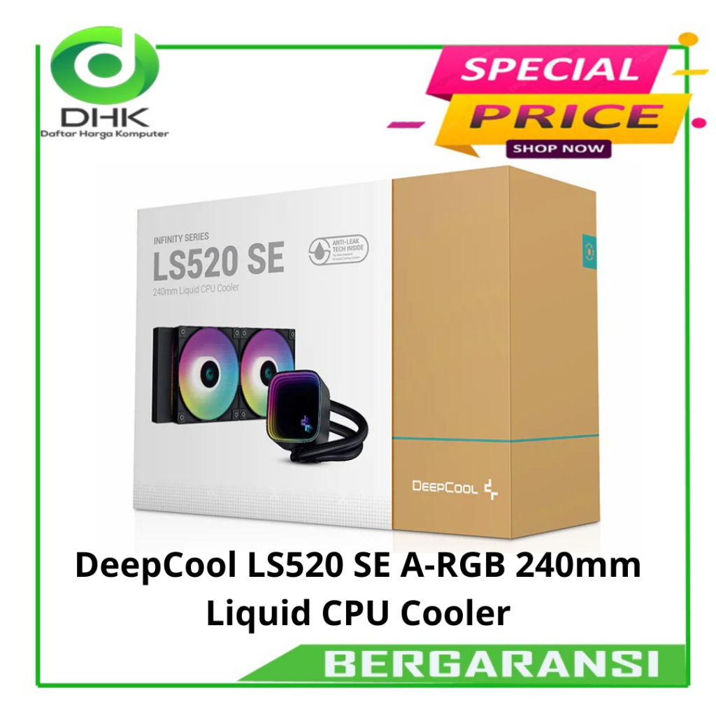 DeepCool LS520 SE A-RGB 240mm Liquid CPU Cooler