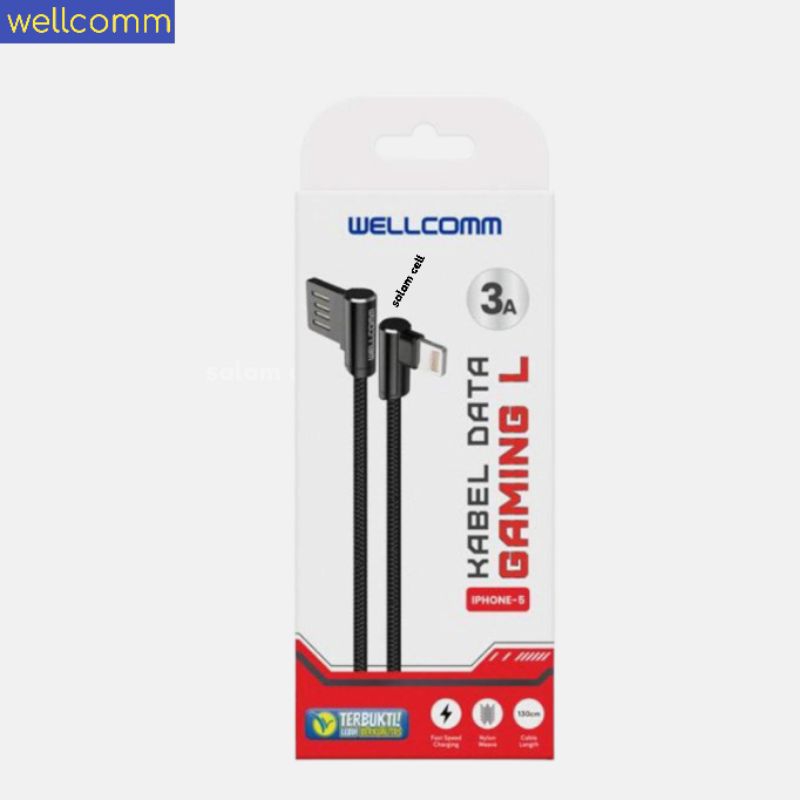 Kabel iPhone USB Lightning Fast Charging Gaming L Wellcomm