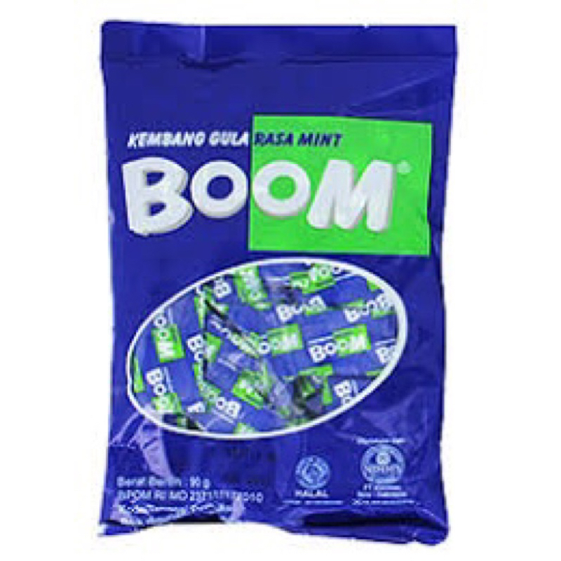 

Permen BOOM 60 X 1,5 GR Rasa Mint