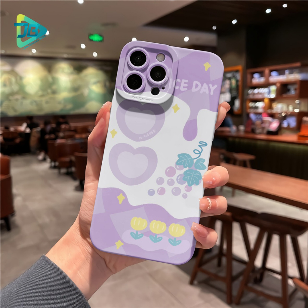 CUSTOM CASE SOFTCASE SILIKON PROCAMERA GRAPE CUSTOM SAMSUNG J2 PRIME GRAND PRIME A04 A04S A23 A13 A03 A20 A30 A03S A50 A50S A30S JB6840