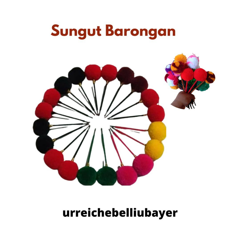 SUNGUT BARONGAN /  SUNGUT AKSESORIS BARONGAN / SUNGUT / BARONGAN / JARANAN