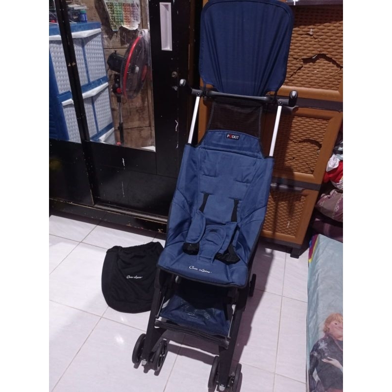 stroller pockit gen 2 cocolatte preloved like new