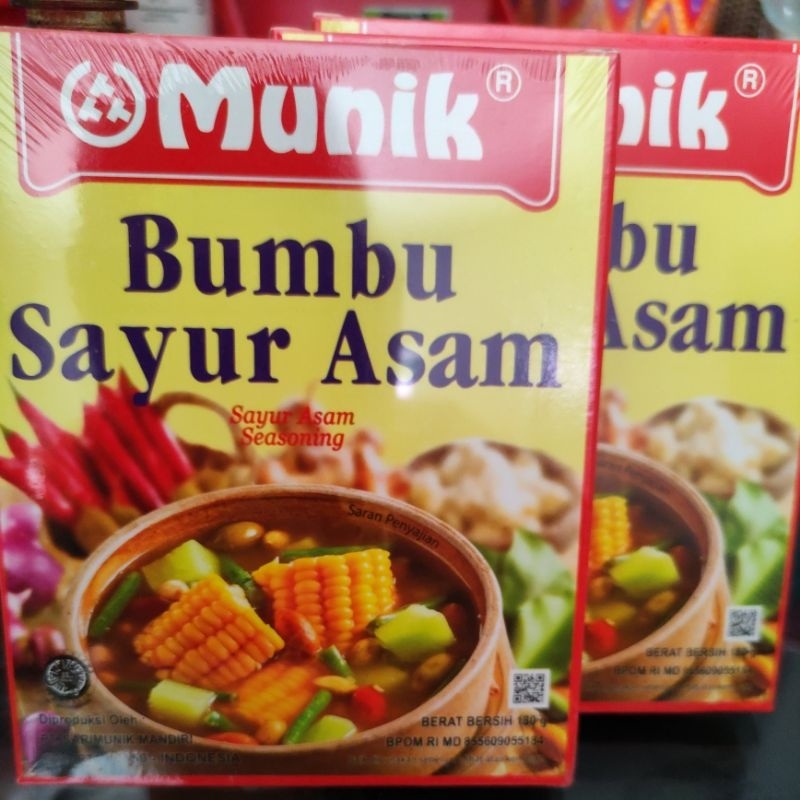 

Munik Bumbu Sayur Asam exp Januari 2026