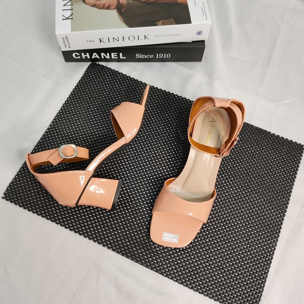 Afrishoes Lucia Sandal Heels  Wanita Tali 5cm