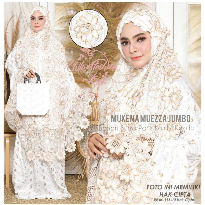 Mukena silvana full swarovski (COD)