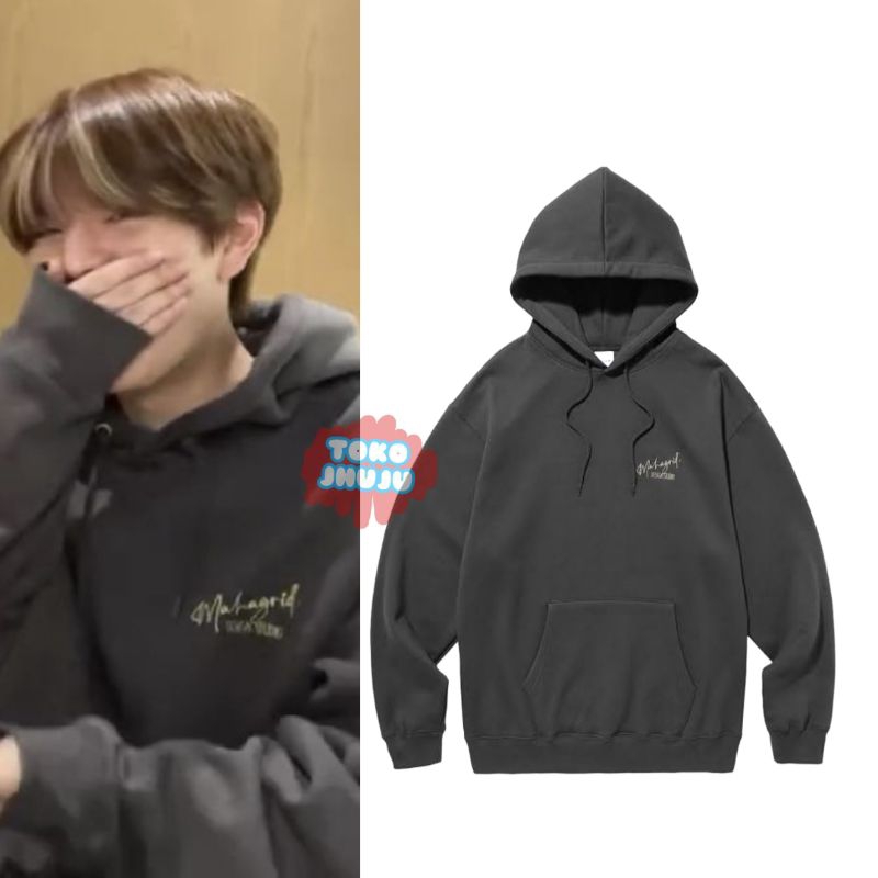 Hoodie Jumper Seungmin Stray Kids Mhhgrid signature Logo